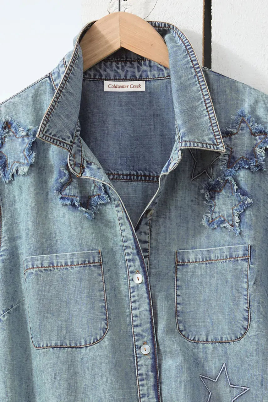 Stargazer Denim Big Shirt