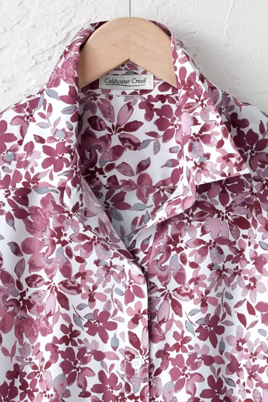 Petal Crush No-Iron Shirt
