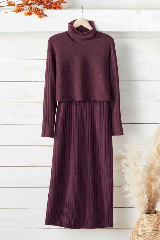 Popover Sweater Dress