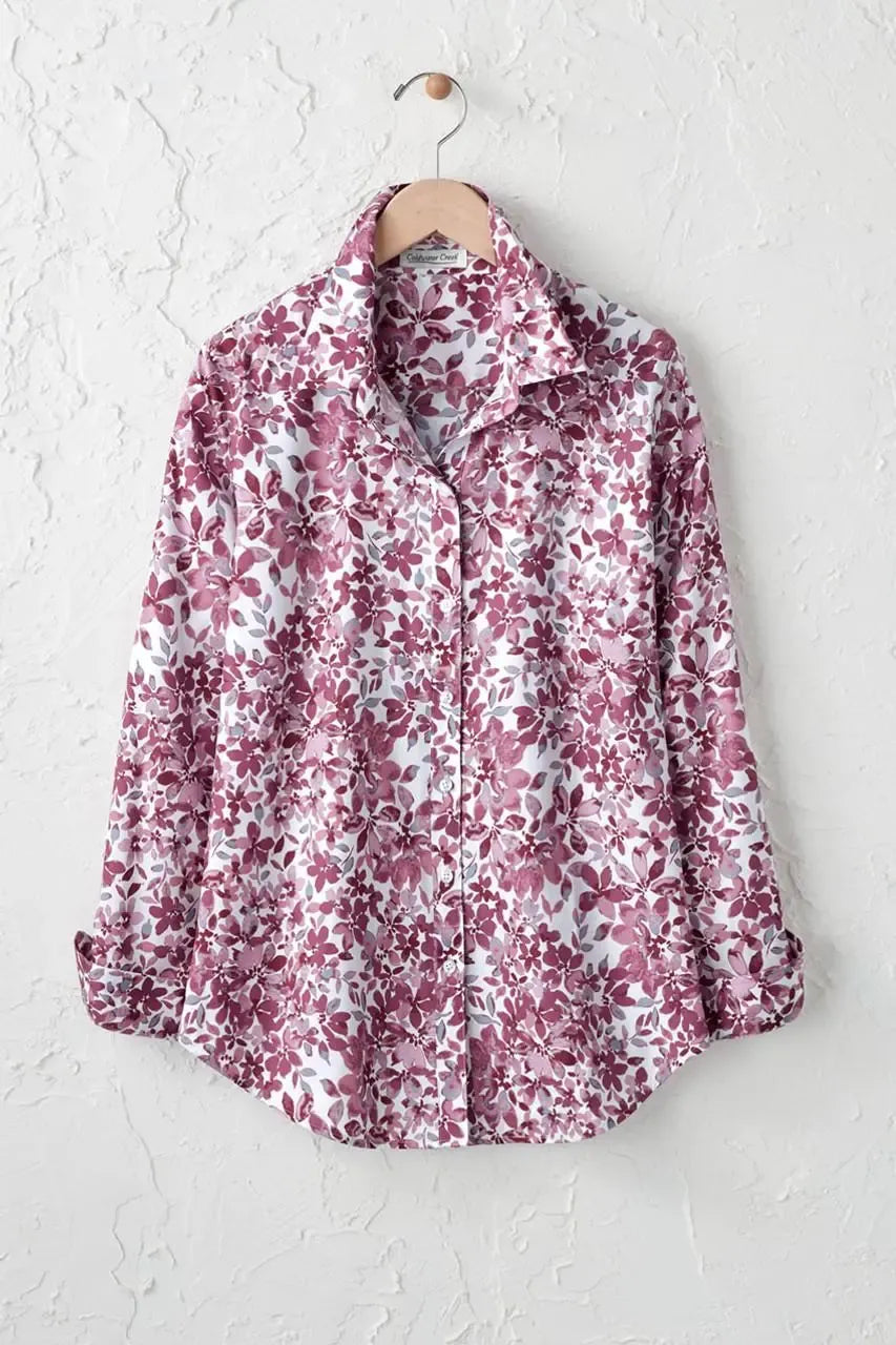 Petal Crush No-Iron Shirt
