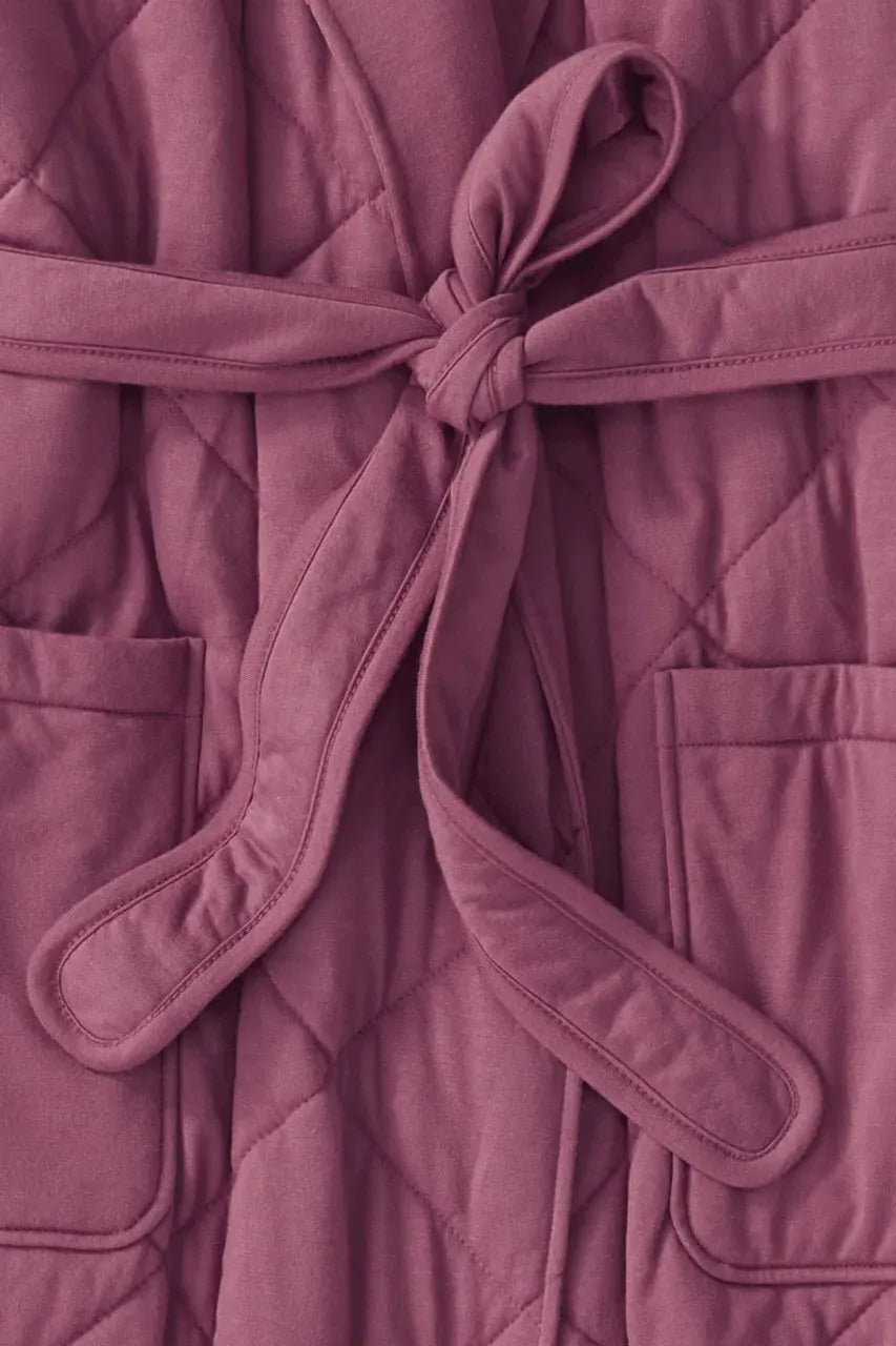 Quilted Jersey Robe