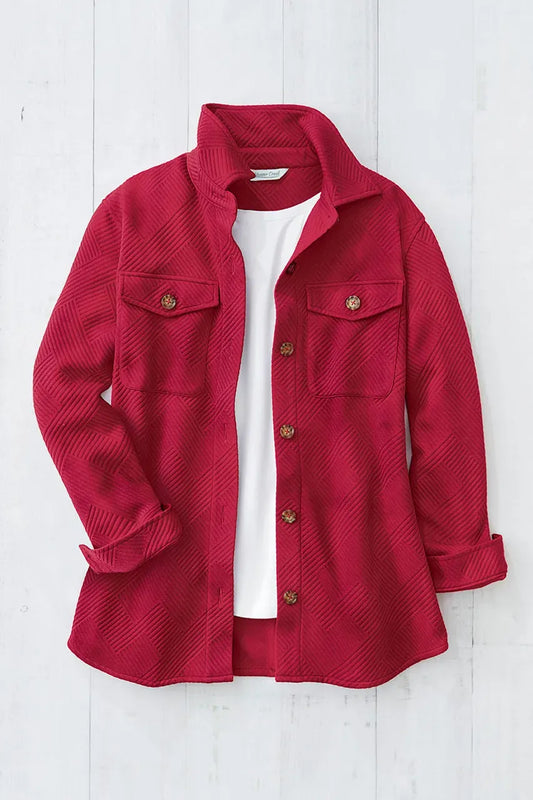 Soft Impressions Shirt Jacket