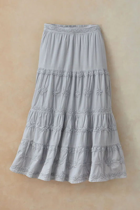 Delphine Tiered Maxi Skirt