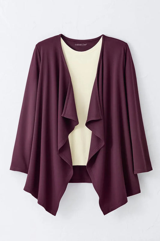 Destinations Open Front Duster Cardigan
