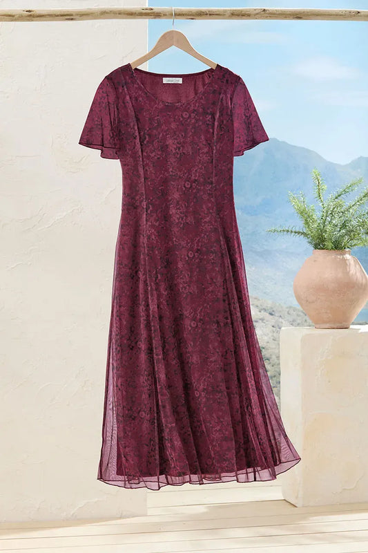 Timeless Charm Mesh Dress