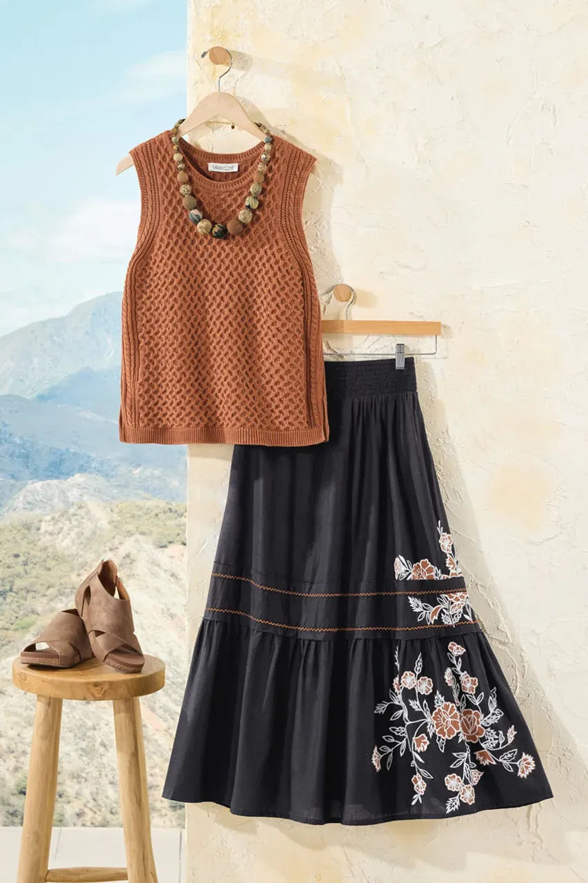 River’s Edge Tiered Skirt