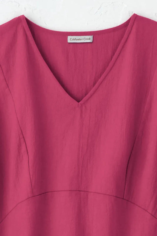 Summer Light Seamed Top