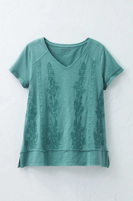 Trailing Vines Slub Tee