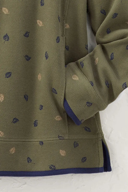 Dancing Leaves Quarter-Zip Sweatshirt