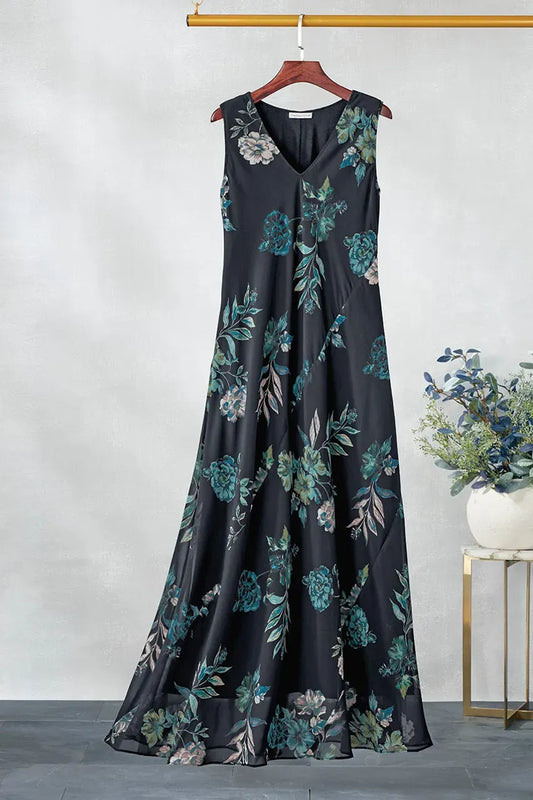 Cassia Flora Maxi Dress