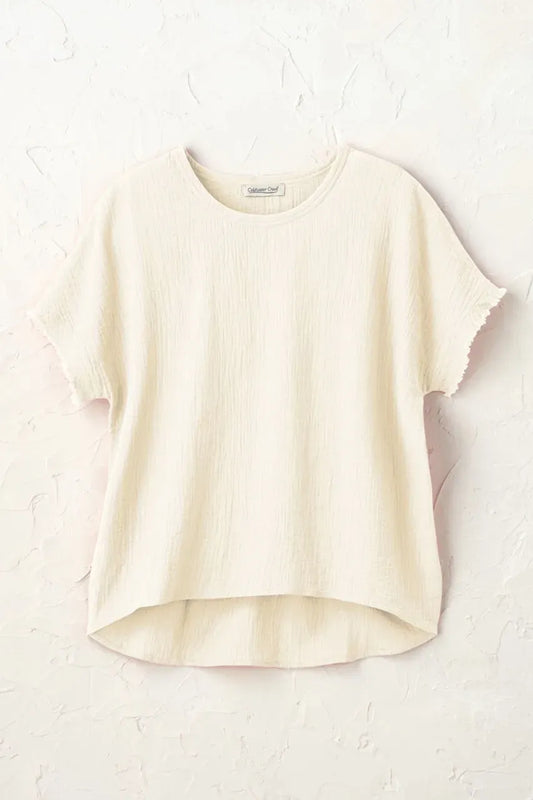 Summer Breeze Gauze Dolman Top