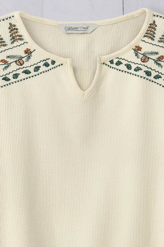 Wintertide Waffle Tee