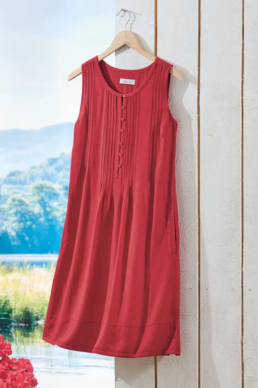 Darby Pintucked Dress