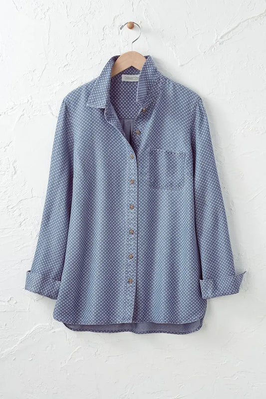 Deco Dot TENCELTM Big Shirt