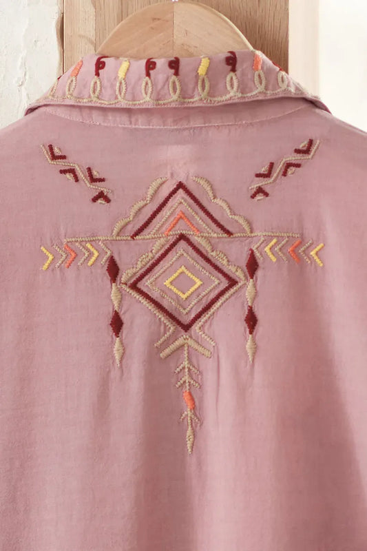 Santa Rosita Embroidered Shirt