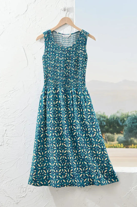 Batik Dreams Smocked Gauze Dress
