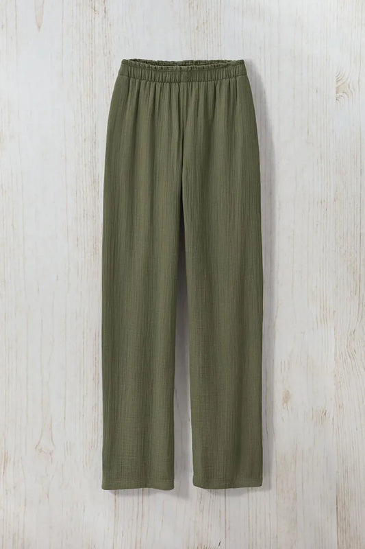 Summer Breeze Gauze Pull-On Pants