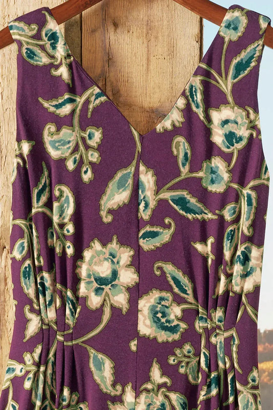 Winding Florals Maxi Dress