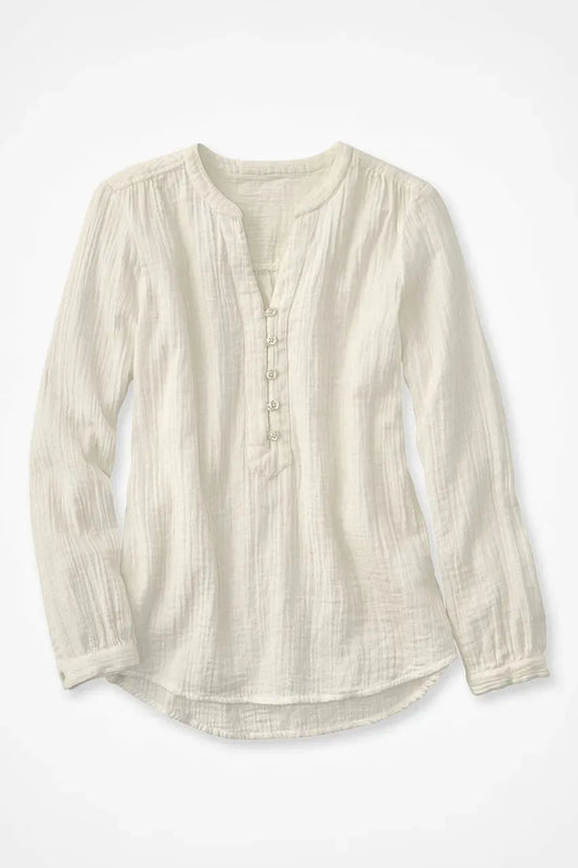 Summer Breeze Gauze Pullover