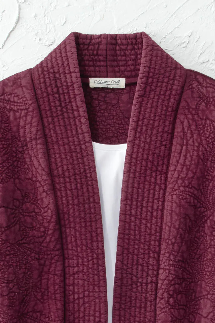 Quilted Kimono Jacket