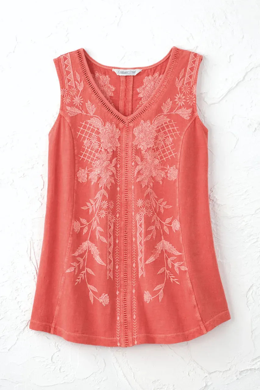 Sweetwater Embroidered Tank