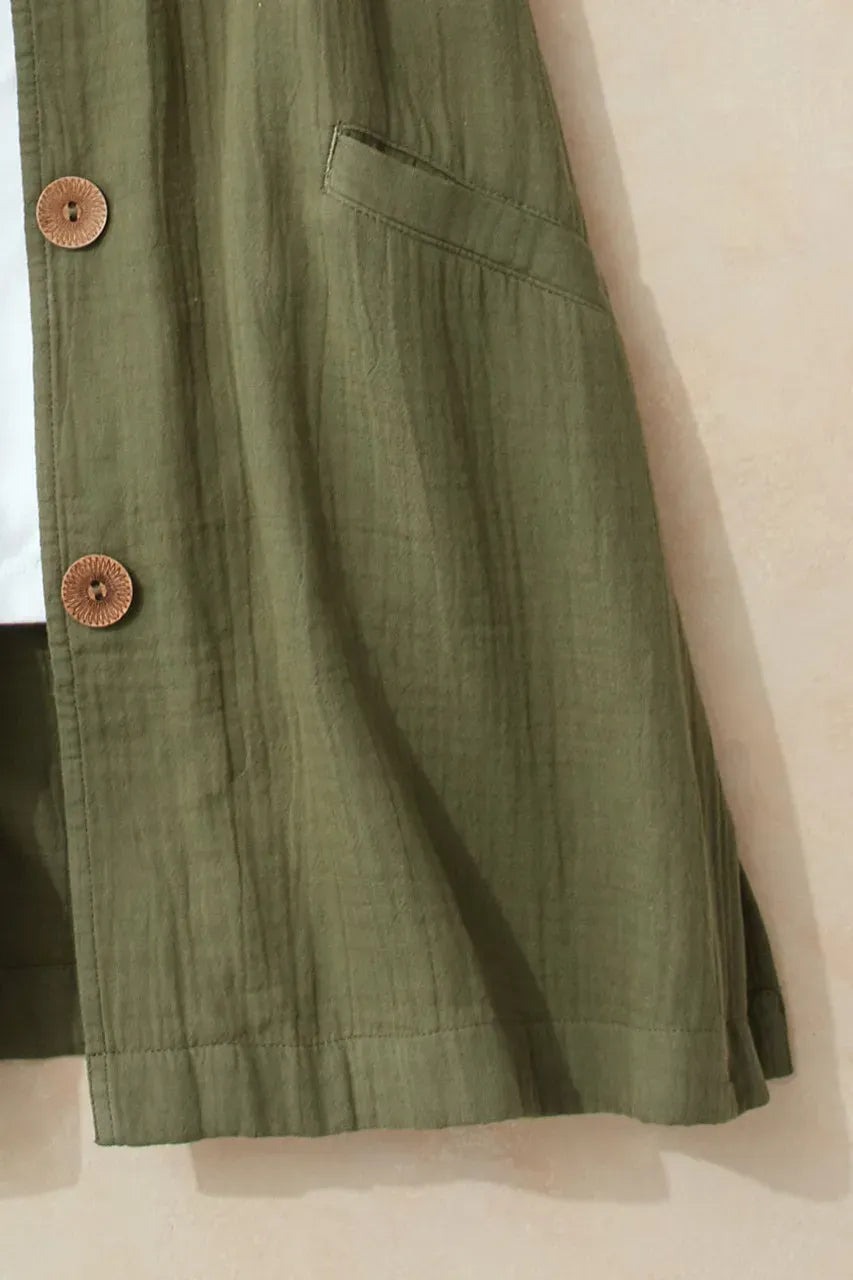 Summer Breeze Gauze Vest