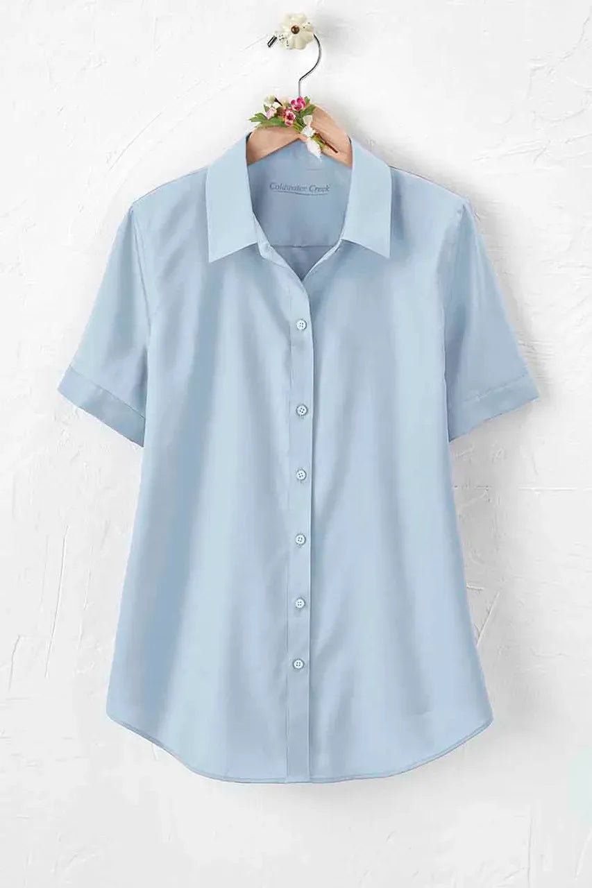 No-Iron Short-Sleeve Shirt
