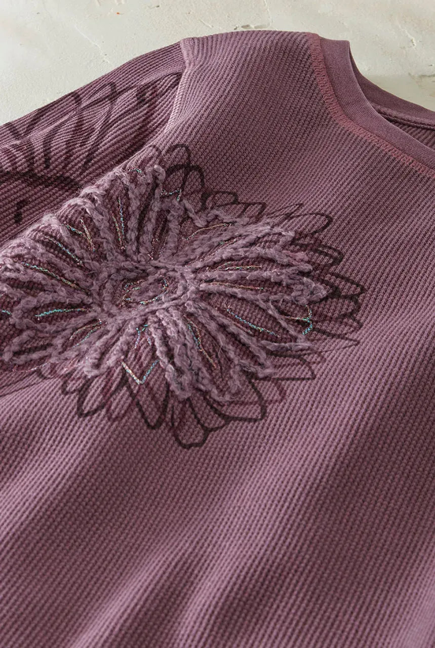 Vintage Vignette Waffle Tunic