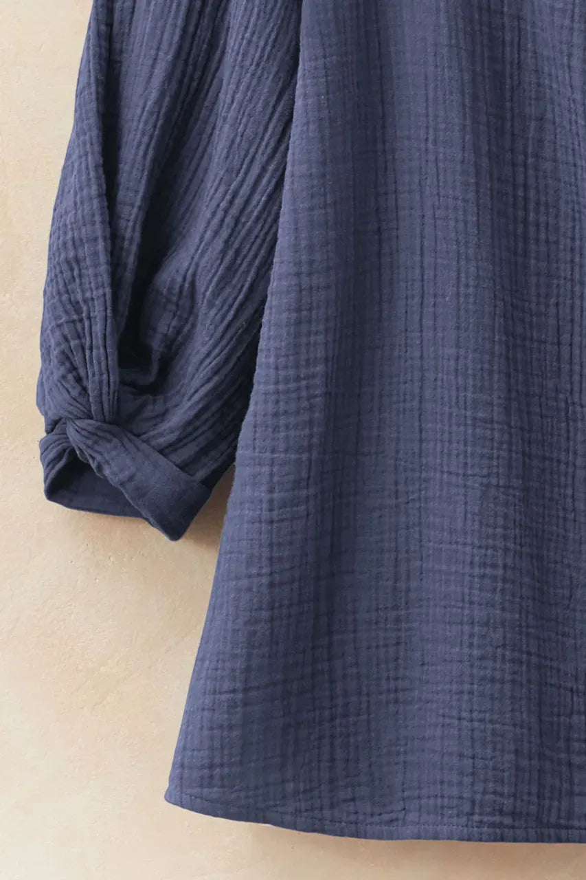 Summer Breeze Twist of Gauze Top
