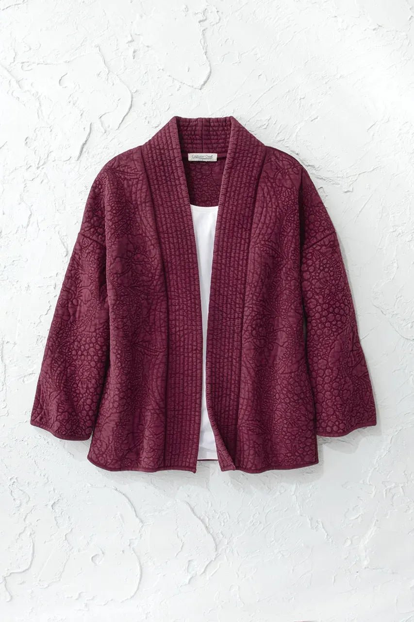 Quilted Kimono Jacket