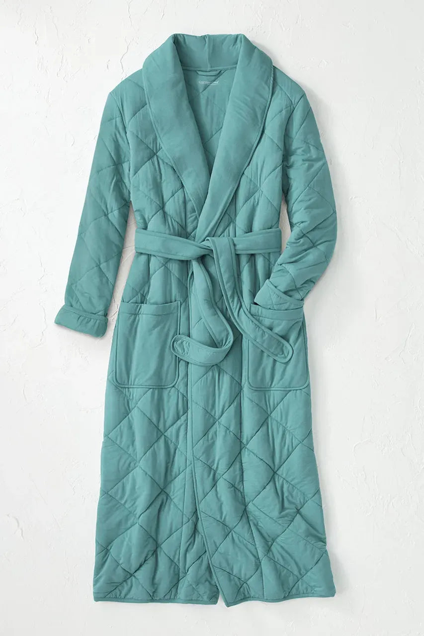 Quilted Jersey Robe