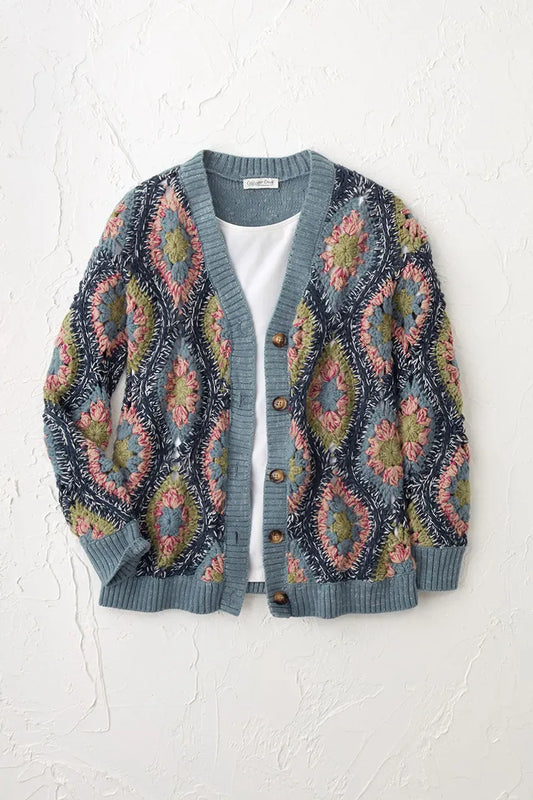 New Roads Crochet Cardigan
