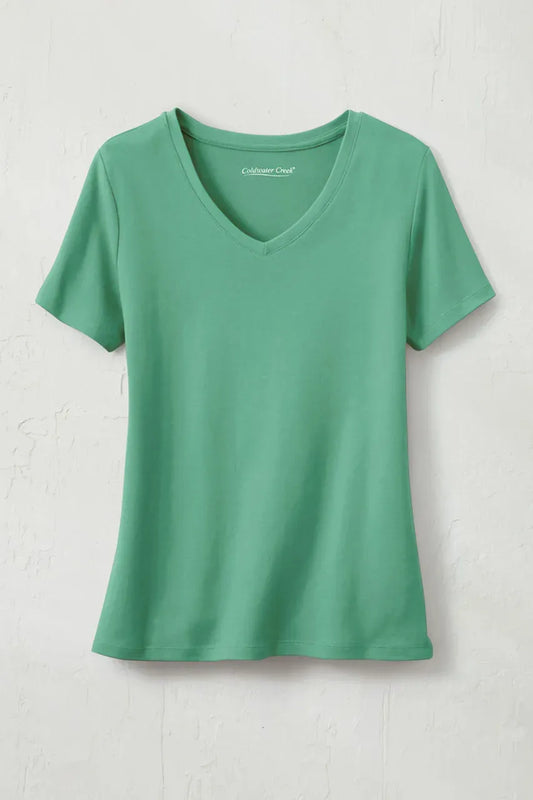 #BestCottonTM V-Neck Tee