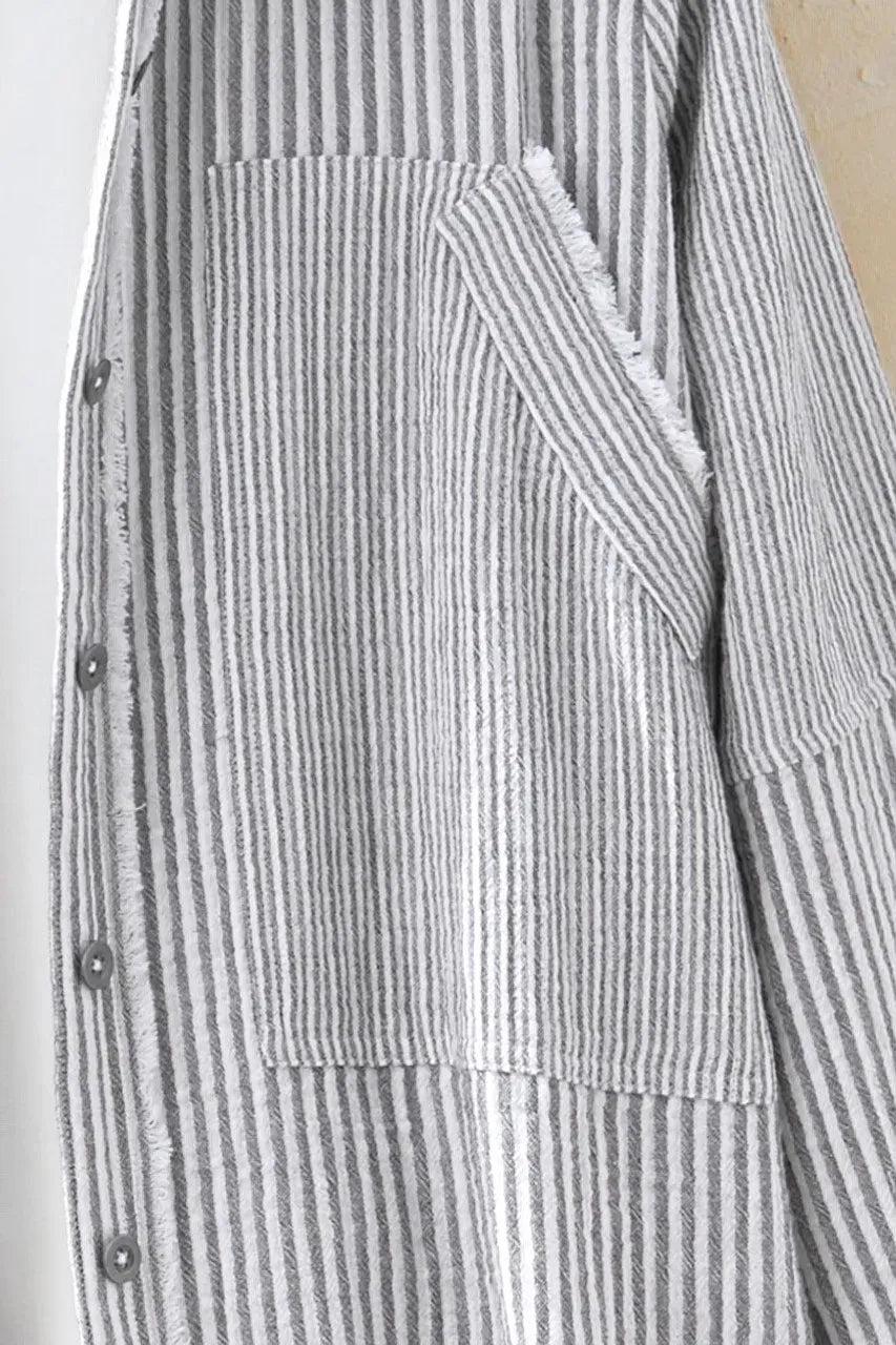 Vintage Frayed Big Shirt