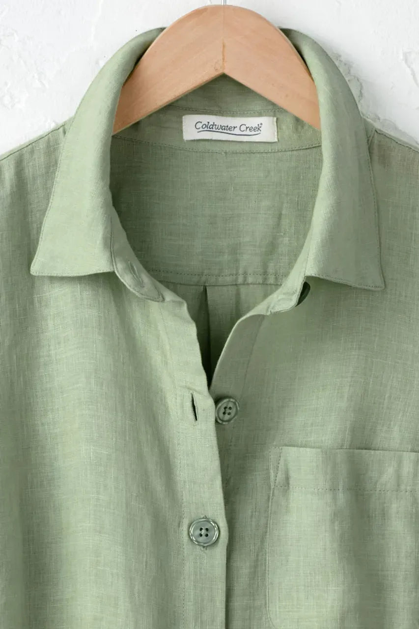 Linen Camp Shirt