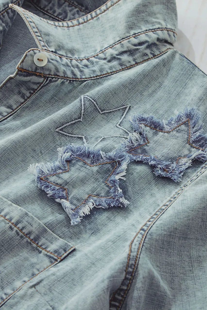 Stargazer Denim Big Shirt