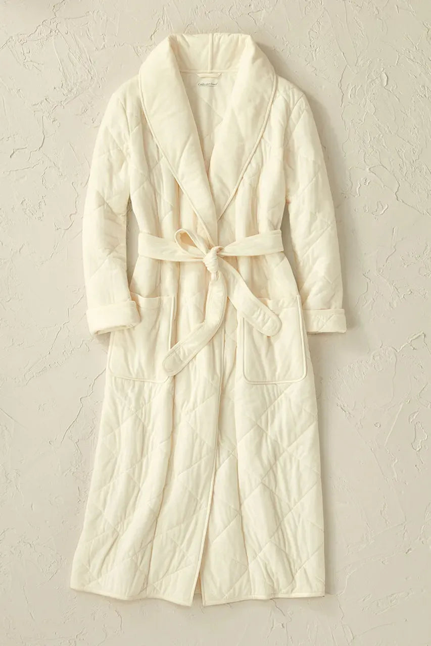 Quilted Jersey Robe