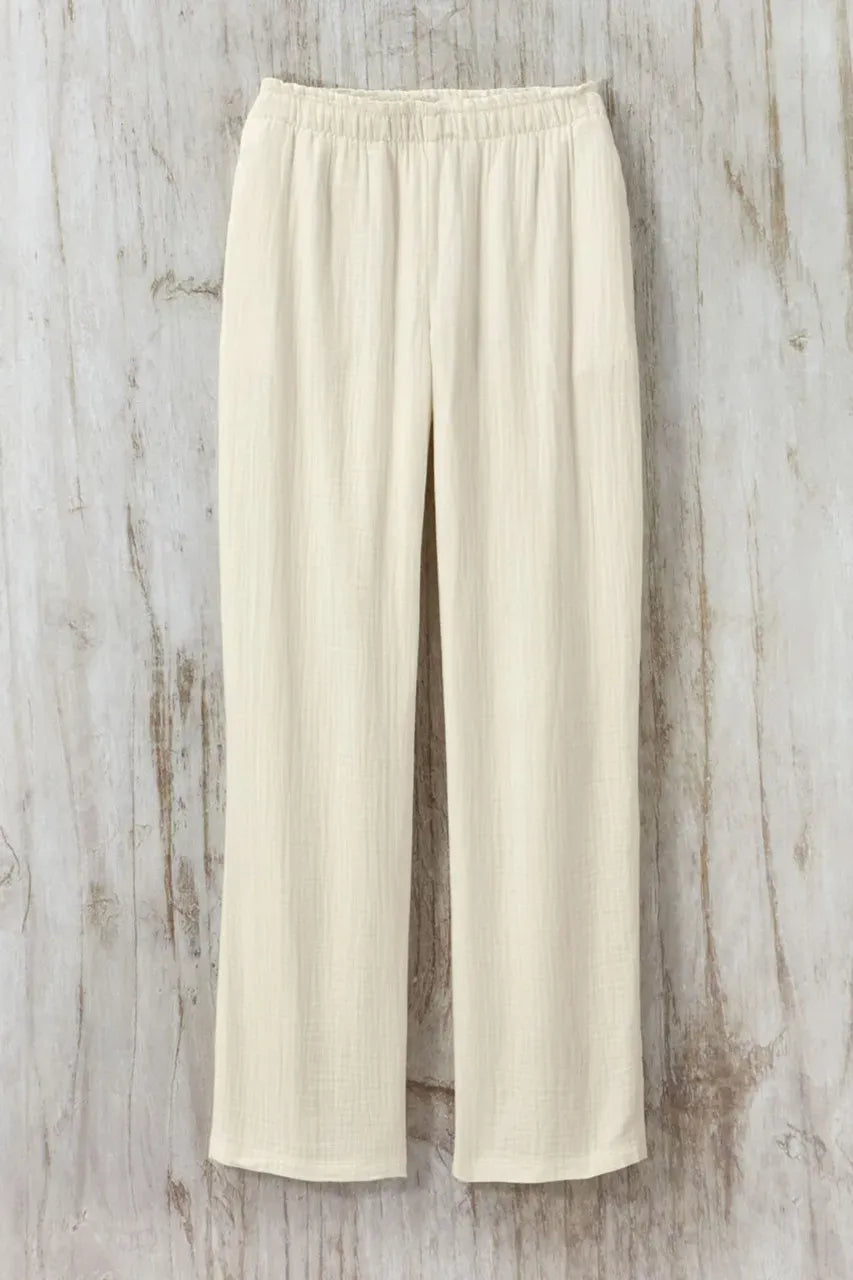 Summer Breeze Gauze Pull-On Pants