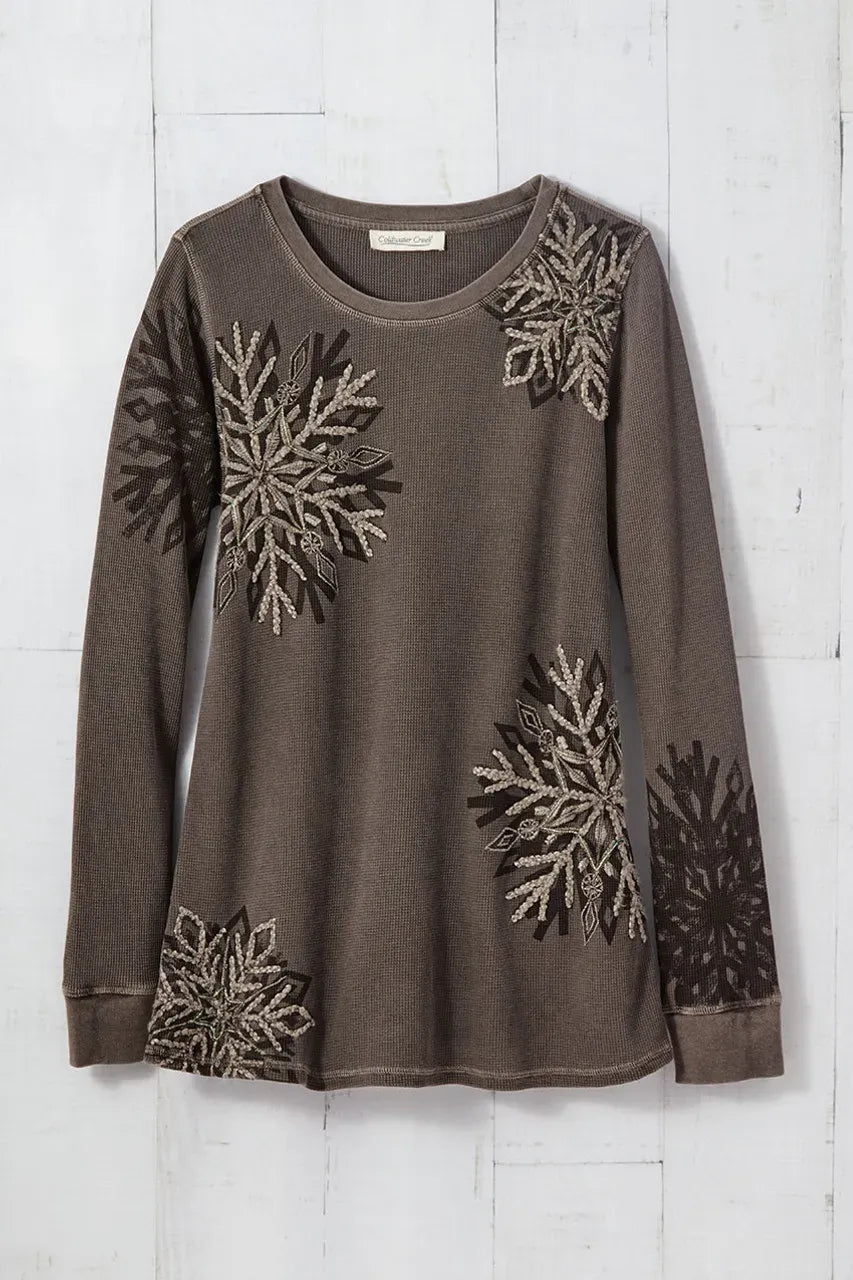 Winter’s Dream Waffle Tunic