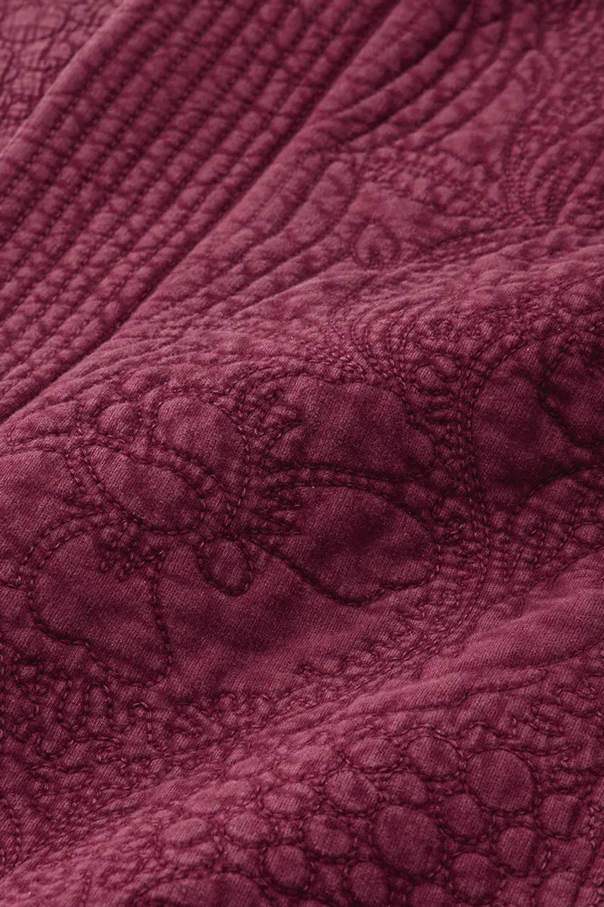 Quilted Kimono Jacket