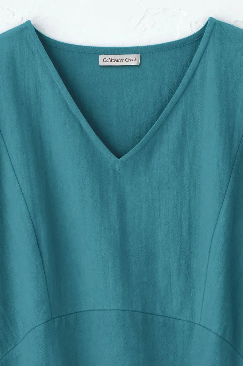 Summer Light Seamed Top