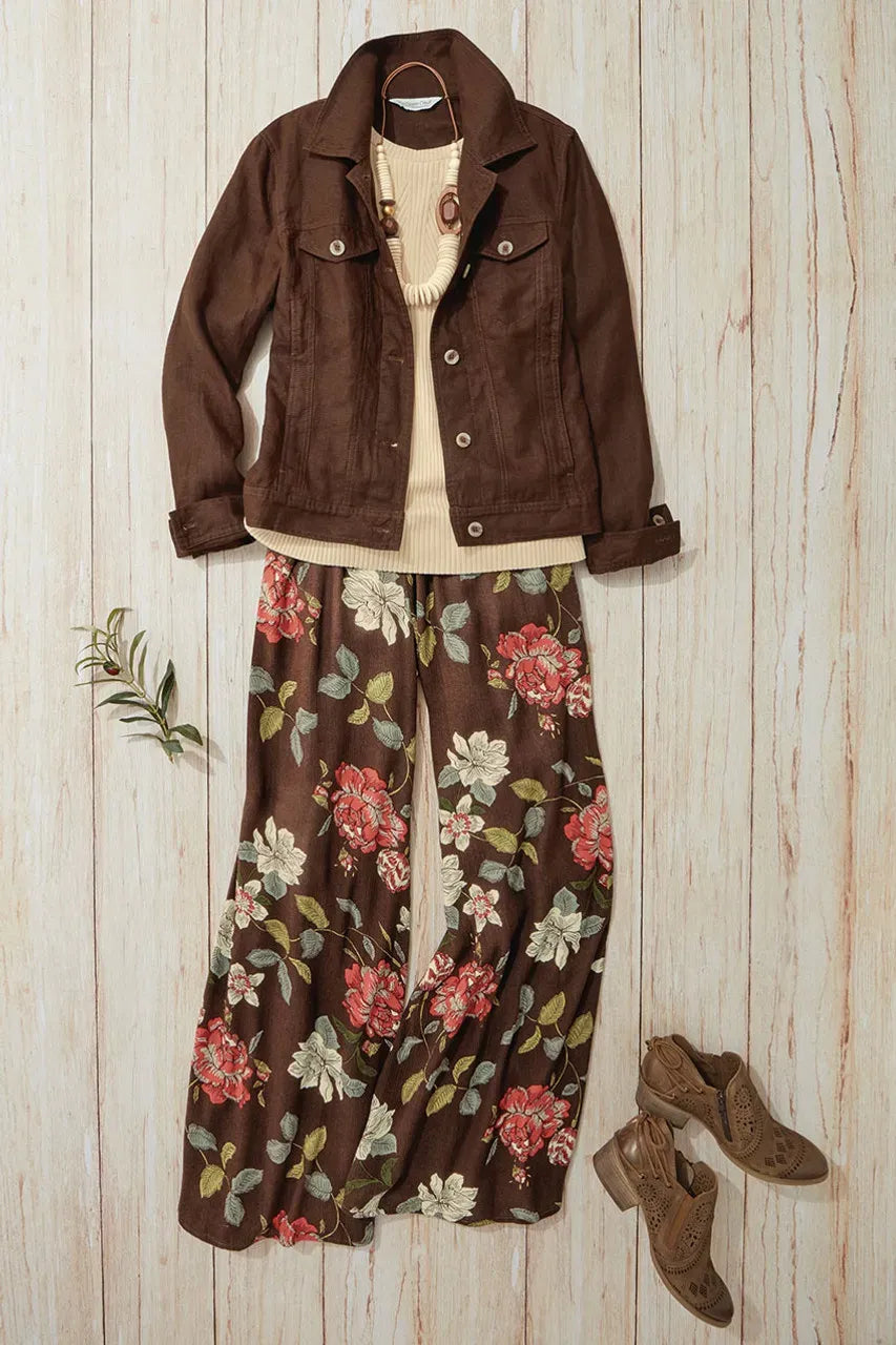 Wild Bloom Palazzo Pants