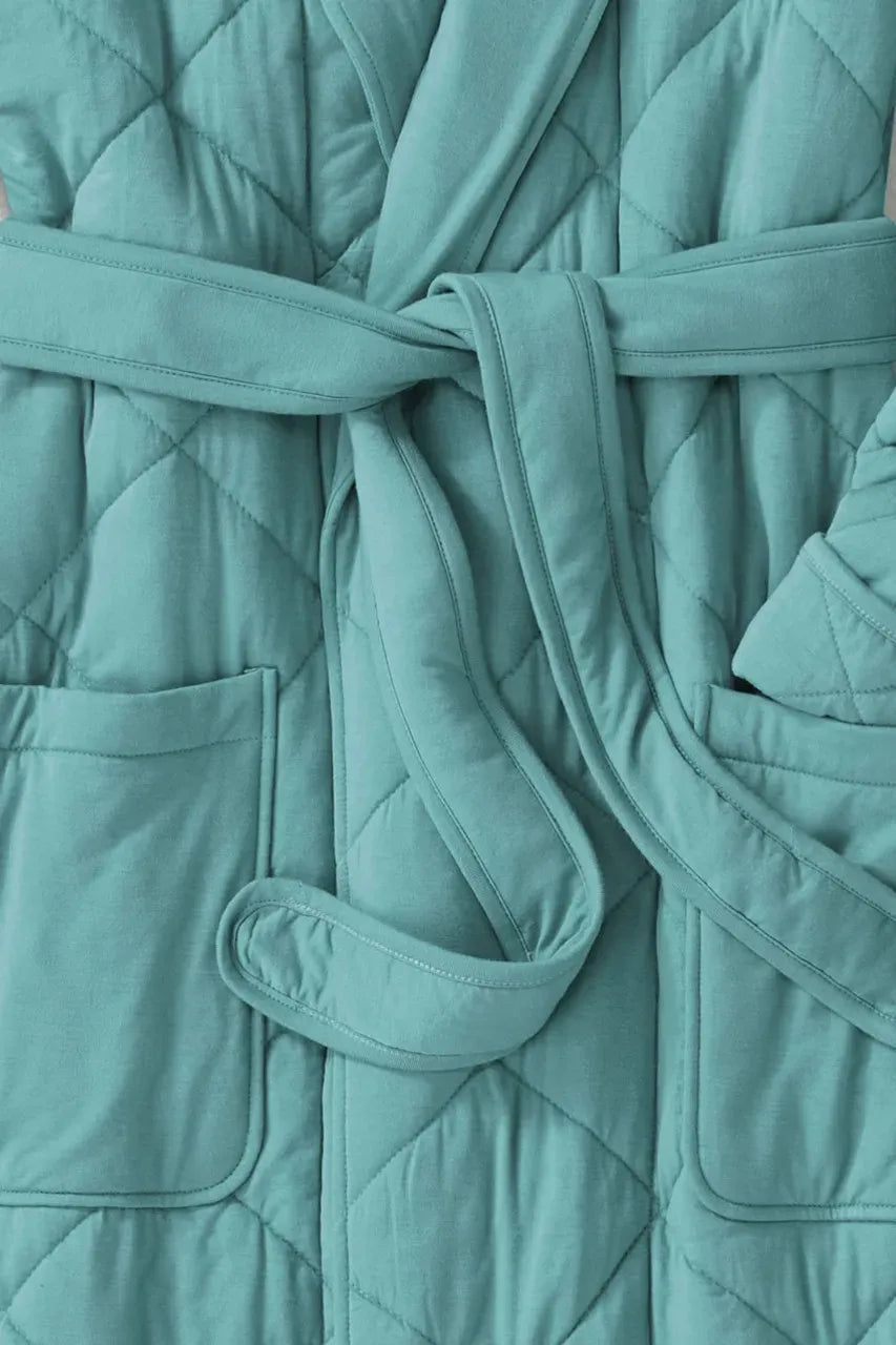 Quilted Jersey Robe