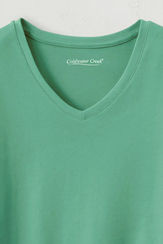 #BestCottonTM V-Neck Tee