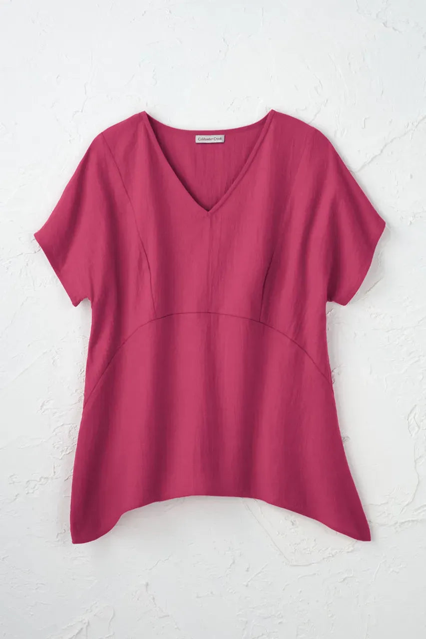 Summer Light Seamed Top