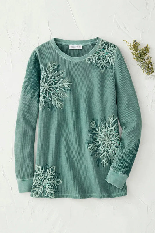 Winter’s Dream Waffle Tunic