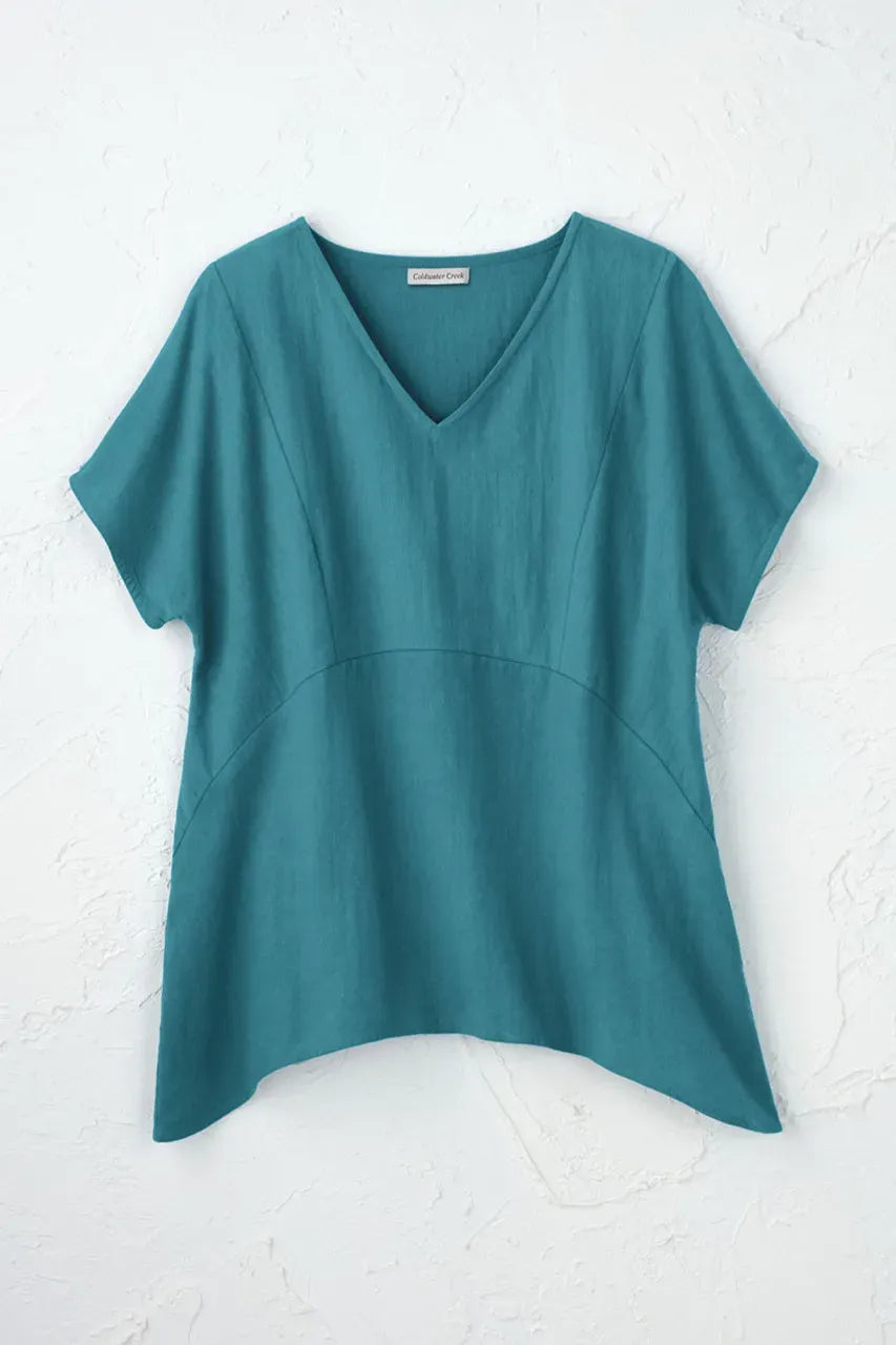 Summer Light Seamed Top