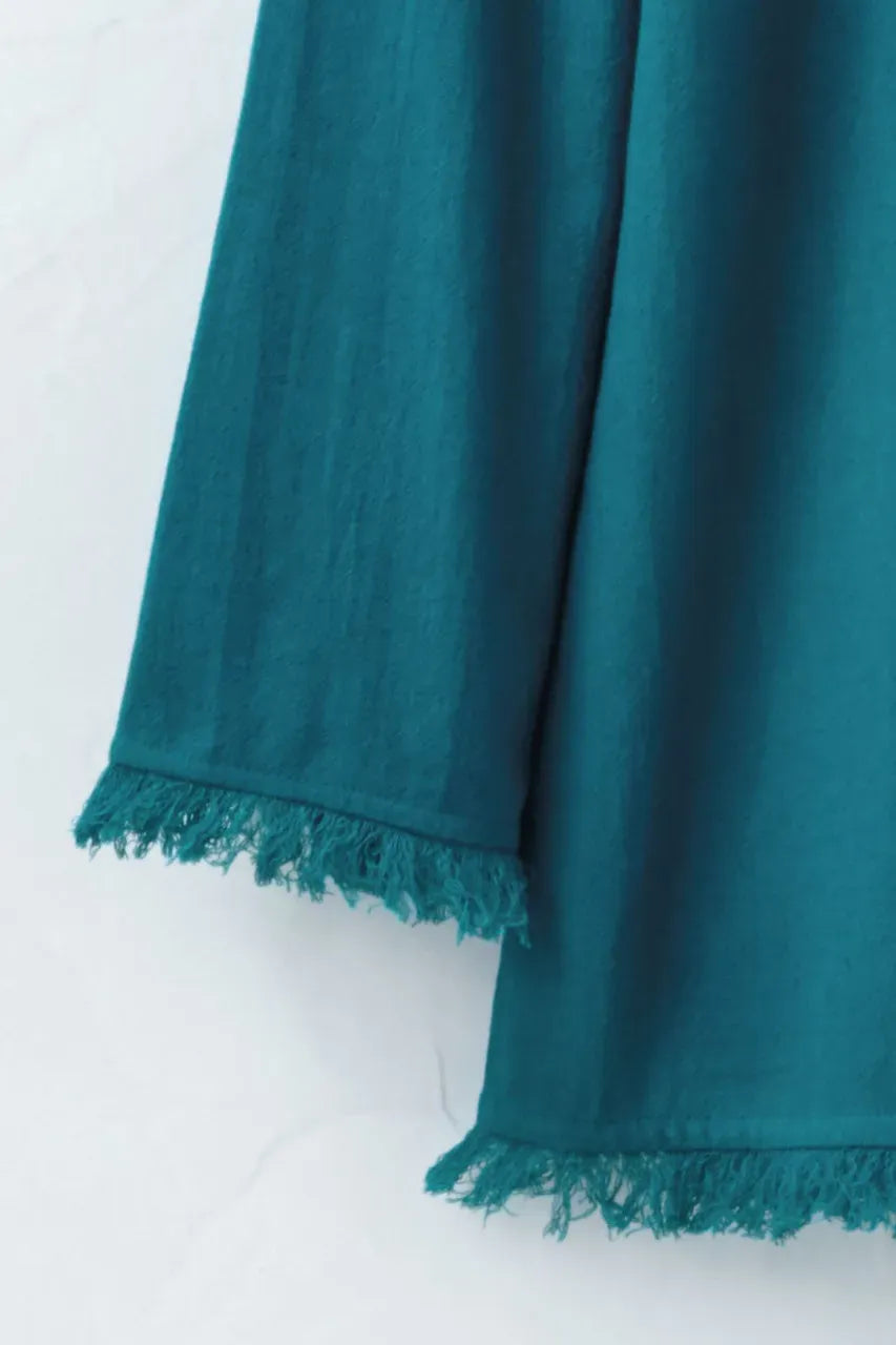 Summer Light Fringed Top