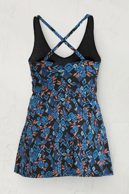 Free Spirit ShapeMeTM Crossover Swimdress