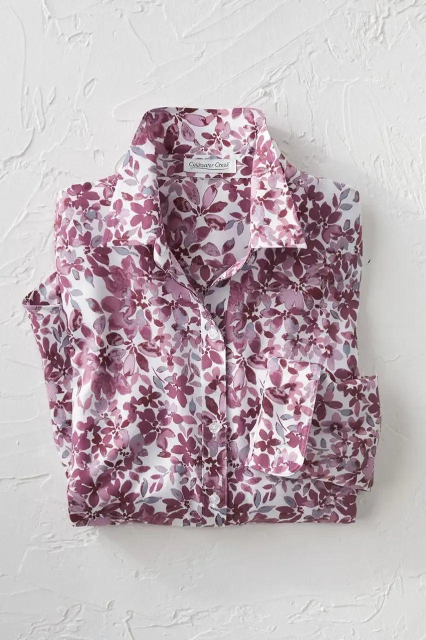 Petal Crush No-Iron Shirt